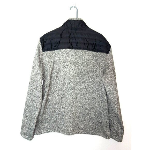 Free Country Frore Knit Fleece Gray Full-Zip Jacket Size XL - Picture 2 of 9